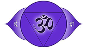 Zeichnung des Ajna-Chakra